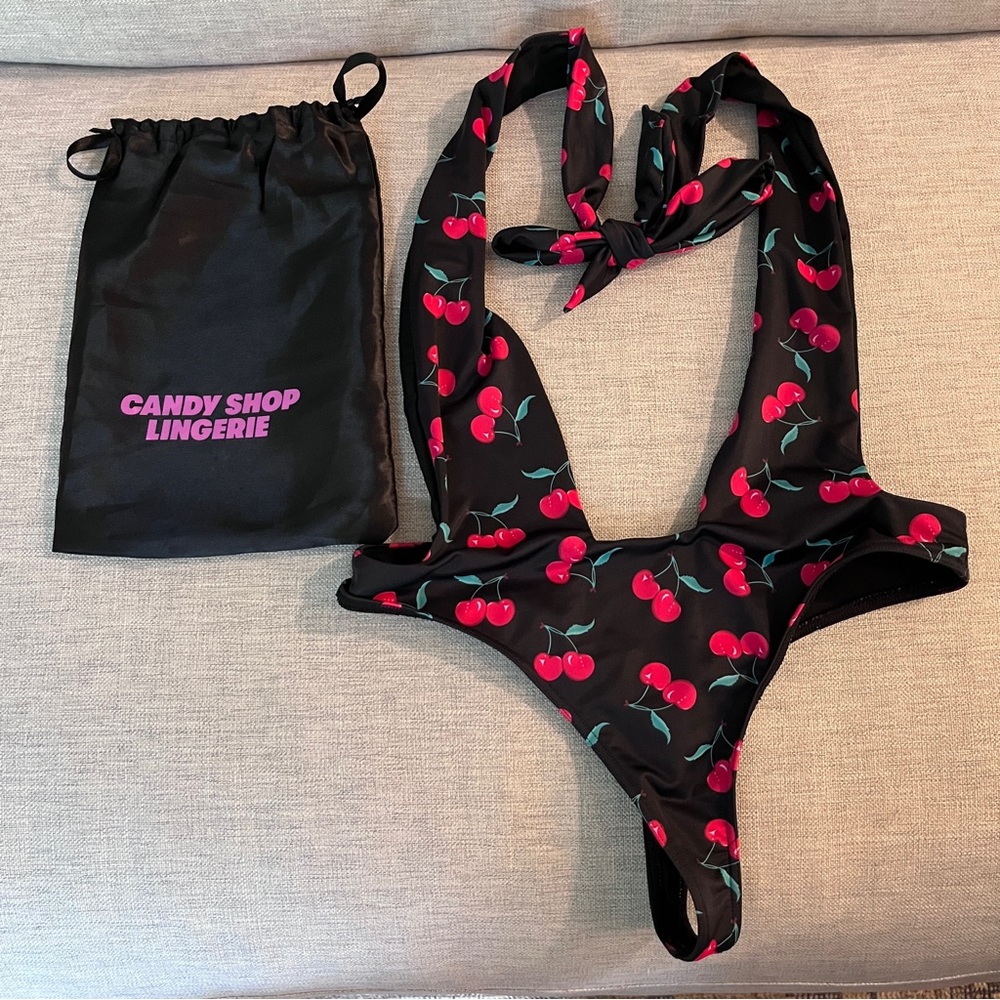 Candy Shop Cherry One Piece Swimsuit